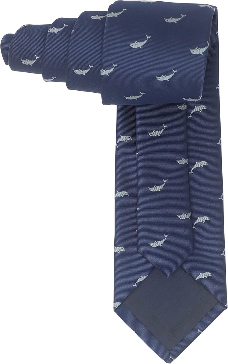 MENDEPOT Animal Pattern Necktie With Gift Box Sea Animal Pattern Tie Father's Day Birthday Gift Tie - Image 2
